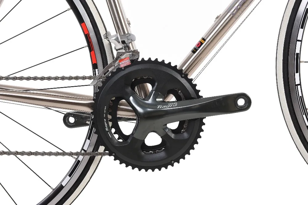 Clearance DARKROCK(DR) R-700C Road bike TIAGRA M4600/4700 20speed Reynolds 520 steel 700C city bicycle cycling silver CP brush finished 2 Clearance DARKROCK(DR) R-700C Road bike TIAGRA M4600/4700 20speed Reynolds 520 steel 700C city bicycle cycling silver CP brush finished 2