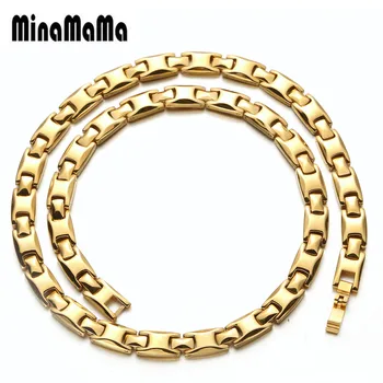 

Stainless Steel Energy Negative Ion Far Infrared Germanium Magnetic Necklace for Women Men Arthritis Therapy Health Jewelry