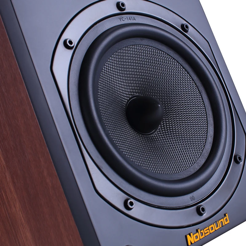 Nobsound Профессиональная деревянная колонка с диагональю 6 5 дюйма 100 Вт 1 пара s 2 0