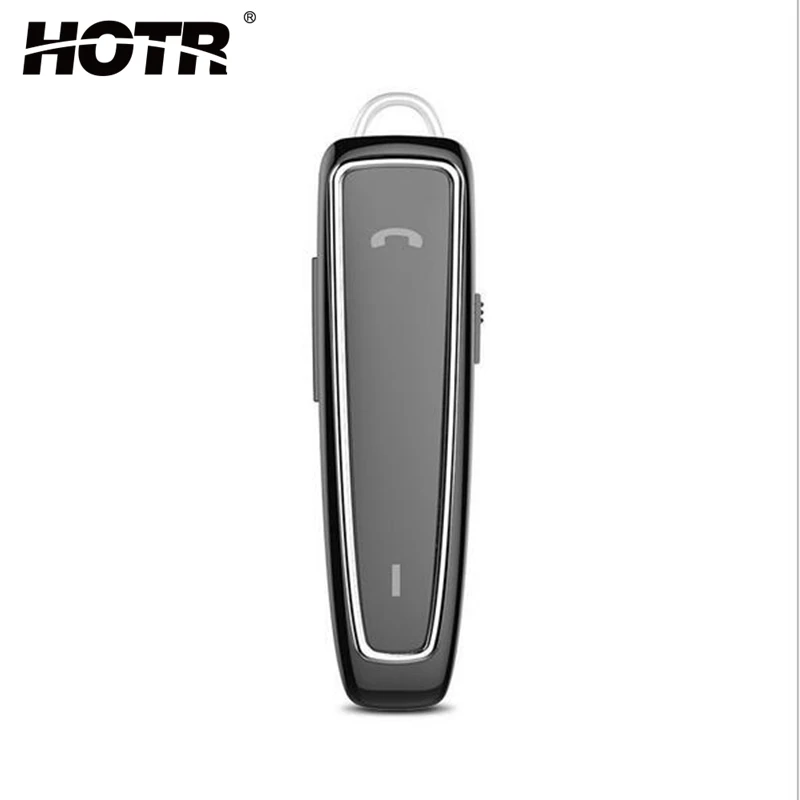 

HOTR Bussiness Bluetooth Earphone Voice Prompt for Battery Car Headset with MIC Stereo Sound Earphone Wilress Earbuds Earpiece