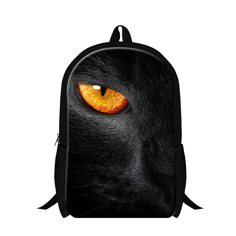 

Dispalang Fashion Cat Mouse 3D Print Shoulder Backpack Animal 16 Inch Rucksack Kids School Student Book Bag Children Satchel
