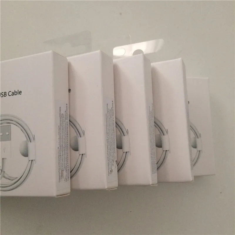 

10Pcs/lot,1m/3ft 3.0mm AAAA Quality Metal Braided USB Data Sync Charger Cable For iPhone X 8 7 6s 6 plus 5s 5c with retail box