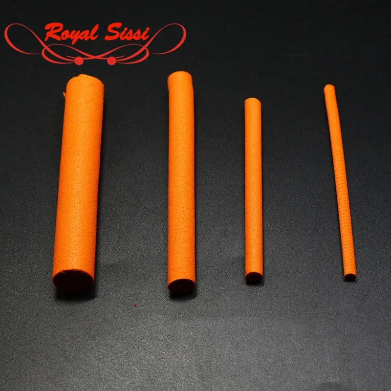 

Royal Sissi 4sizes Fly tying EVA foam cylinders 3mm 5mm 8mm 12mm high dense parachute posts floating hoppers &wiggle body tying