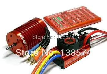 

SKYRC LEOPARD 60A ESC 12T 3300KV Brushless Motor Combo + Program Card
