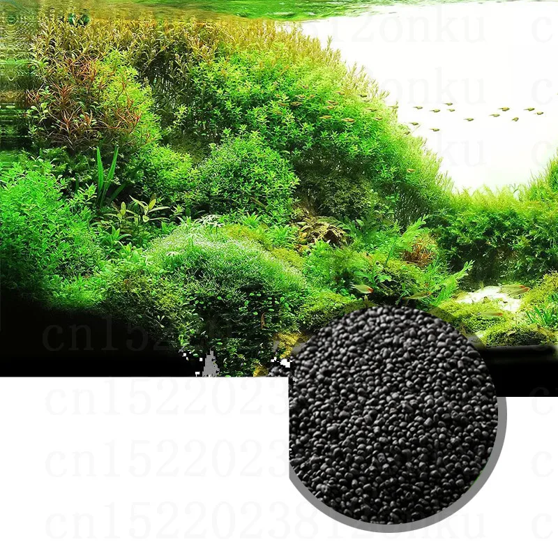 0.1kg Aquatic Float Grass clay, Aquarium Soil for waterweeds water plants aquatic plant aquatic weed float grass Aqua-plant