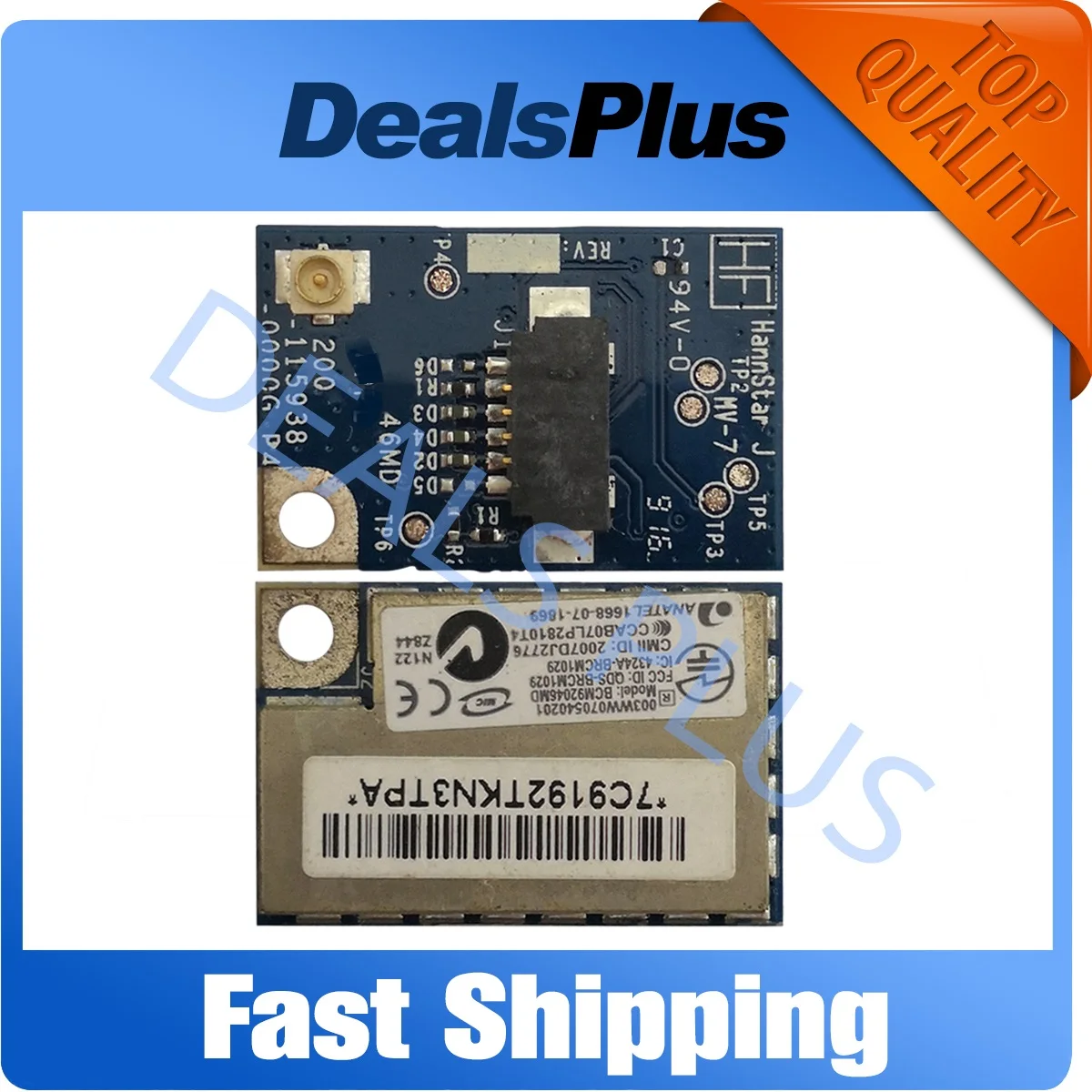 

Replacement BCM92046MD 922-9218 Bluetooth Extension Board For A1224 A1225 A1311 A1312 A1289