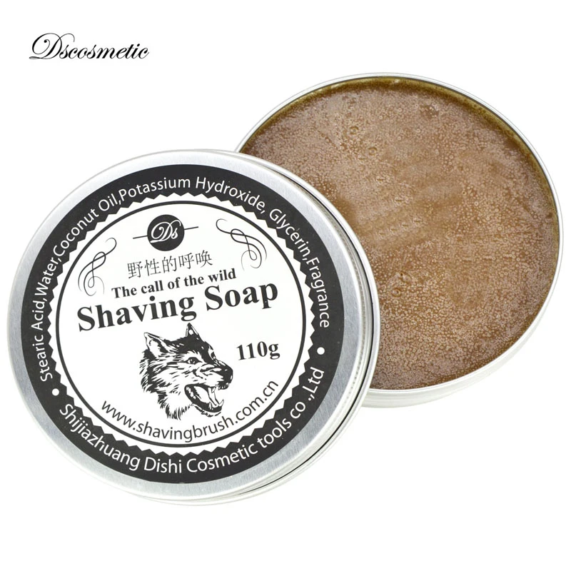 

Mustache Shaving Soap Deluxe Men's Round Facial Care rosin Flavor Beard Shaving Soap Barbering Shave Tool Product