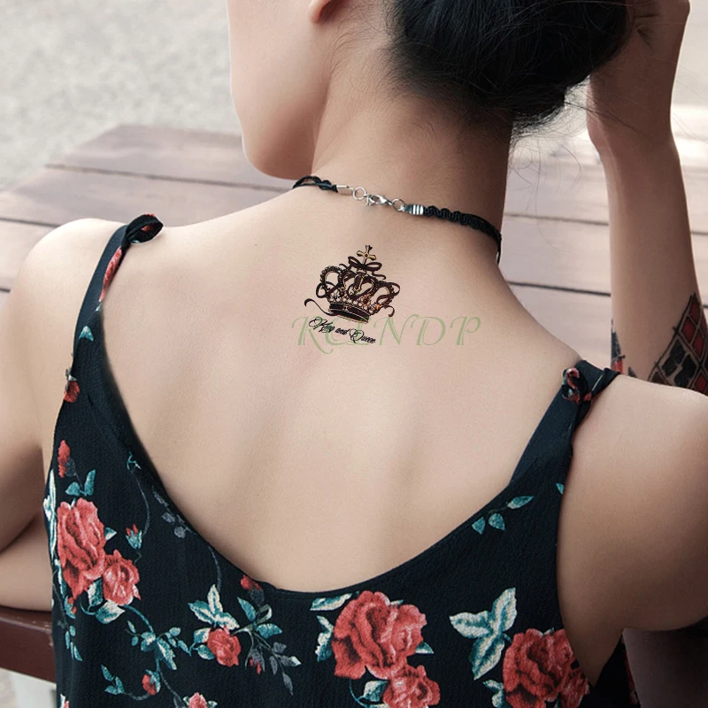 Водостойкая временная татуировка наклейка Сова Татуировка Птица Животное тату вспышка Затмение поддельные татуировки для мужчин и женщин