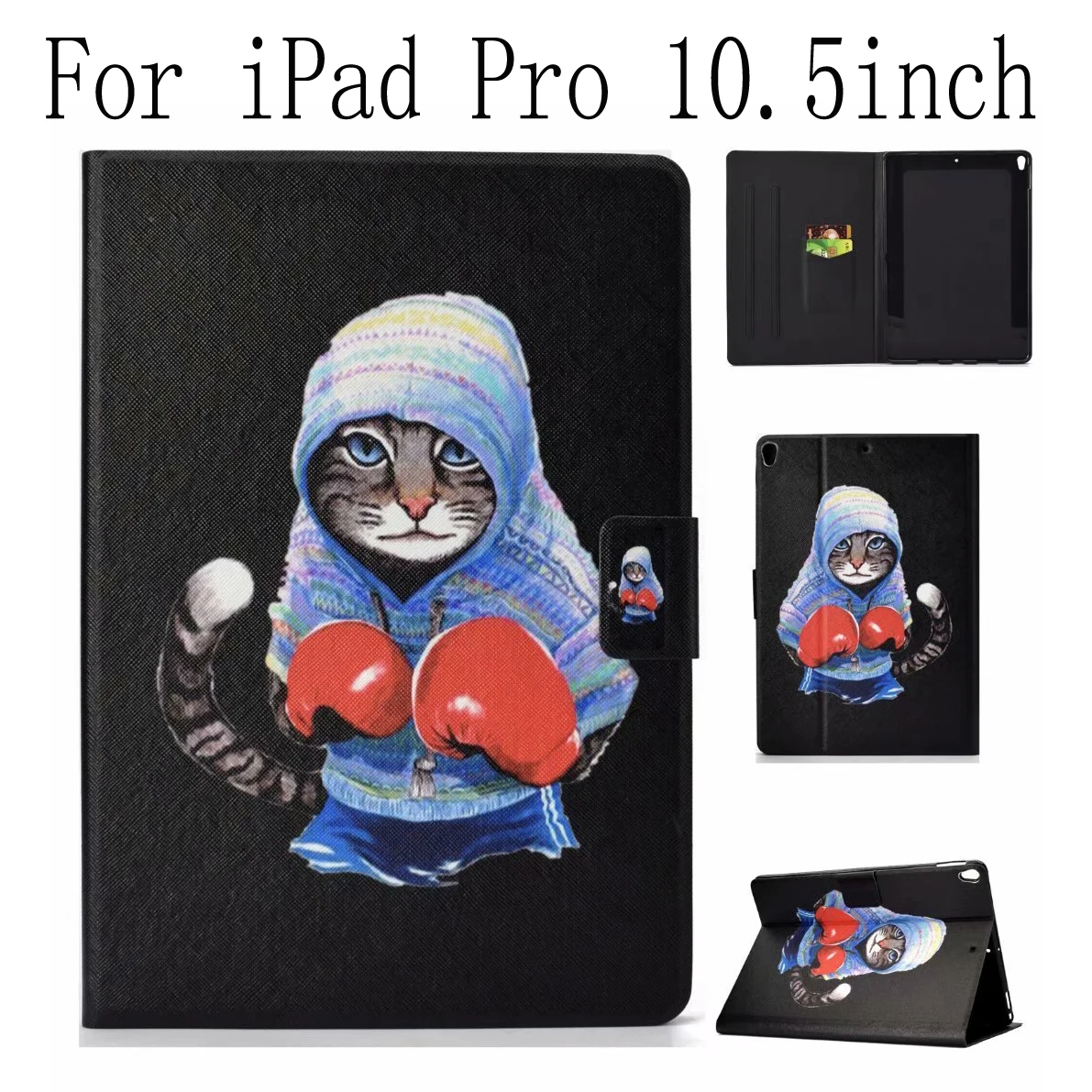 

Flip Case for Apple iPad Pro 10.5 Smart Case Magnetic Auto Wake Up Sleep Flip Leather Cover With Smart Stand Holder Book Case