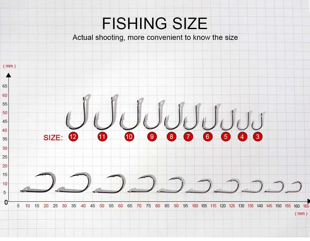 Рыболовные крючки FISH KING из углеродистой стали, приманка, крючок, размер#3-#10, для ловли карпа с кольчатым кораблем для рыбалки, Pesca Peche