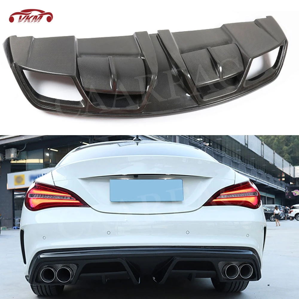 

Carbon Fiber Rear Bumper Lip Diffuser For Mercedes Benz CLA Class W117 CLA180 CLA200 CLA250 CLA260 CLA45 2013 - 2018 Spoiler FRP