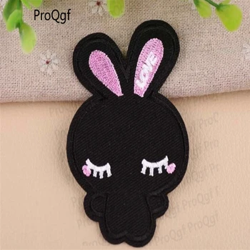 

Prodgf 5Pcs A Set black rabbit Repair Cloth Fabric