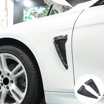 

Car-styling Front Fender Side Air Vent Cover Trim Sticker For Audi A3 A4 A6 A8 TT Q7 Q3 R8 S5 S6 S7 B8 Q5 Shark Gills Side Vent