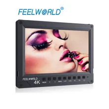 A737 7 Polegada Campo LCD Monitor Do Carro de Alumínio Design Full HD 1920×1200 4 K HDMI On-camera Monitor com Peaking Foco Assist Zebra