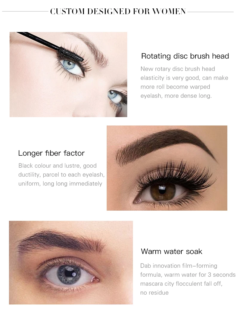 4D Silk Fiber Eyelash Mascara Pudaier Waterproof Curling Lash Extension Thick Lengthening Eyelashes Makeup Rimel Lashes Cosmetic