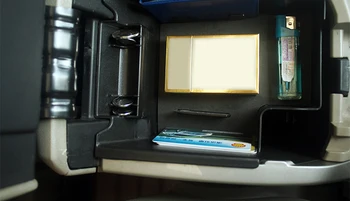 

1pcs Black Accessories Central Storage Armrest Container Pocket Organizer Holder Box for Ford Escape Kuga 2013 2014 2015