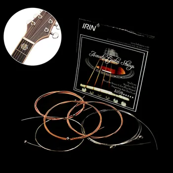 

6Pcs/set 0.22/0.29/0.36/0.61/0.85/1.1mm Guitar Strings Classical Silver Copper Guitar String Set for Electric Guitar Accessories