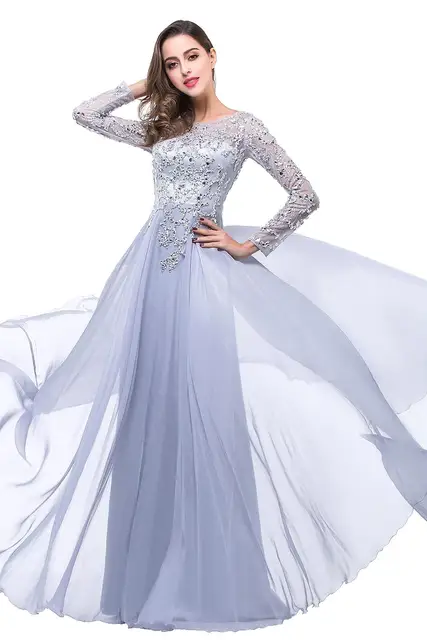 Silver Ombre Dresses