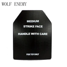 Wargame тактическое снаряжение 2 шт страйкбол SAPI пустышка баллистическая пластина набор ударопрочный полый пластик SAPI пластина