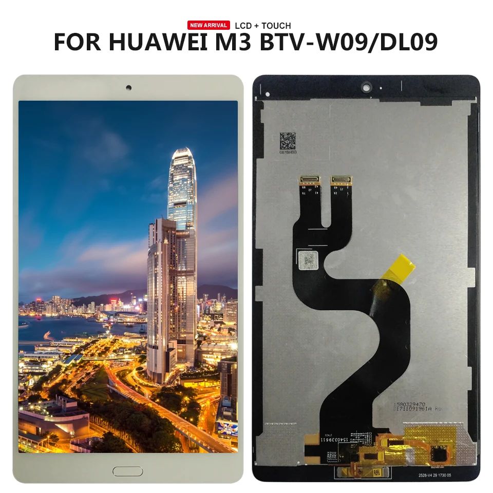 8.4/" For Huawei MediaPad M3 WiFi BTV-W09 DL09 LCD Display Touch Screen Replaced