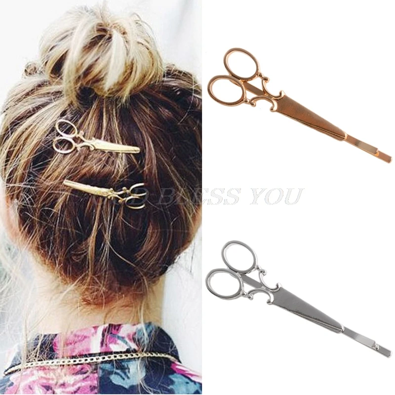 

Chic Korean Style Women Scissors Shape Hair Clip Fashion Hair Pin Hair Accessory