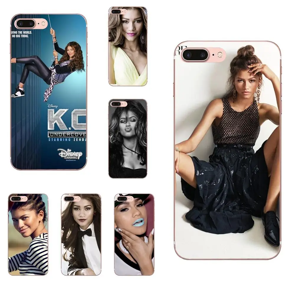 Термополиуретановый чехол Coque Zendaya для Galaxy J1 J2 J3 J330 J4 J5 J6 J7 J730 J8 2015 2016 2017 2018 mini Pro |