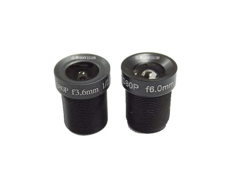 

3.6/6mm 1080P 2 Million CCTV Security Camera Lens Through Light 2.7 Point
