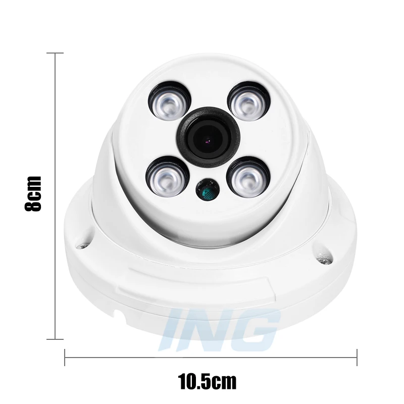 H.265 водонепроницаемый 3MP Массив светодиодный ИК купольная IP камера 1296 P/1080 P наружная охранная CCTV камера видеонаблюдения HD система