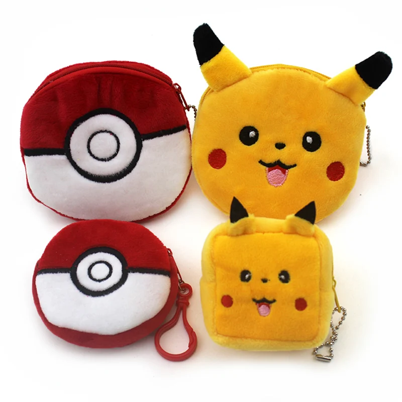  New 2016 pokemon go  Children Coin Purse/Coin Bag/Lady Cute Wallet Pouch/Women Girl Makeup Buggy Bag/Free Shipping 