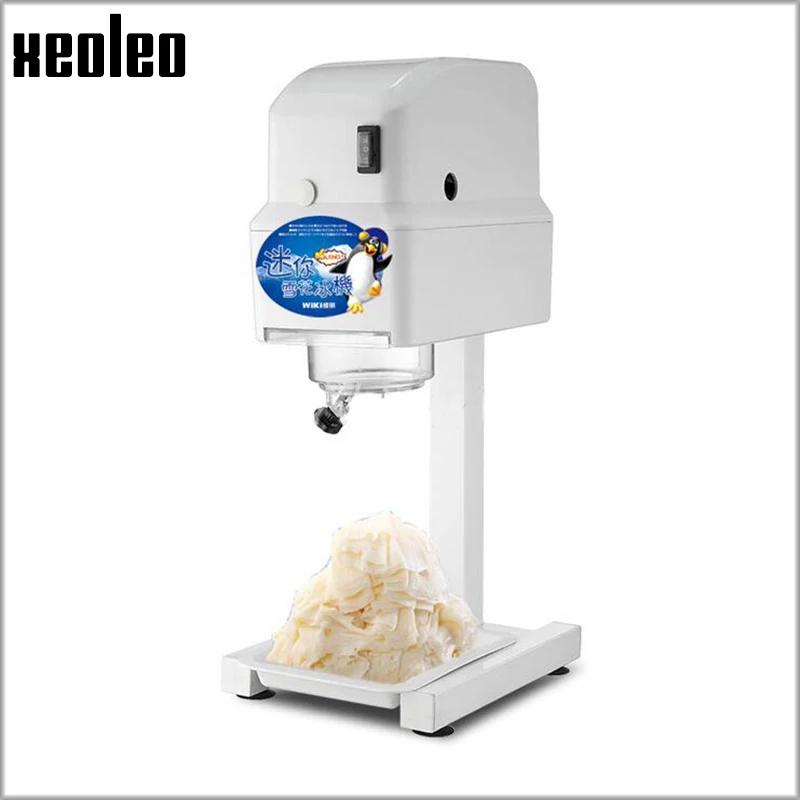 XEOLEO Mini Ice shave machine 300W Shaved ice machine 50kgs/h