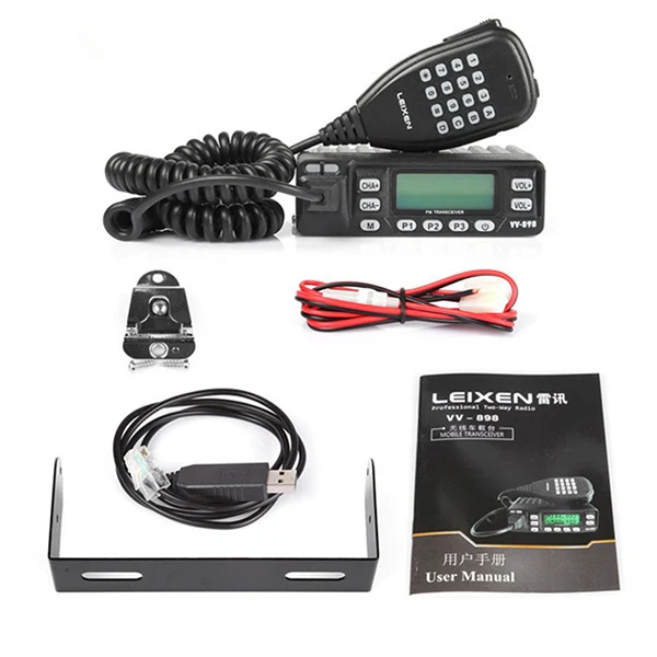 

Leixen 25 Вт базовая станция радио Двухдиапазонная Vhf Uhf Мобильная радиостанция для автомобильного трансивера лучше, чем QYT KT8900 Автомобильная рация 50 км