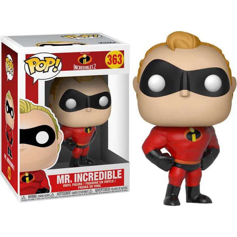 Funko pop The Incredibles2 MR.INCREDIBLE JACK VIOLET ELASTIGIRL экшн фигурка Коллекционная модель игрушки для