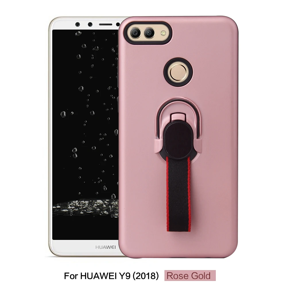 

Phone Case for Huawei Nova 3i 8x Honor 7a Pro 7c P Smart Plus Cute Magnetic Holder Cover for Huawei Y6 Y7 Y9 Pro Prime 2018 2019