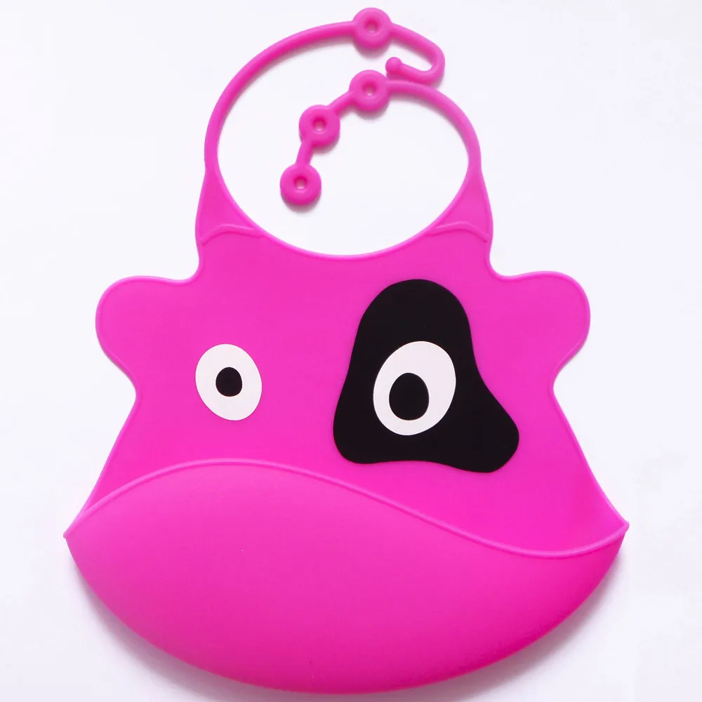 Водонепроницаемые Детские Силиконовые Слюнявчики для Малышей Регулируемый передник для кормления цветной платок-слюнявчик# K1 - Цвет: B
