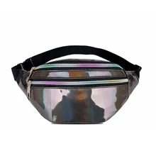 Новая поясная сумка для женщин поясная сумка для ног поясная упаковочная сумка Feminina поясная сумка женская сумка для бедер Светоотражающая Лазерная Наплечная Сумка