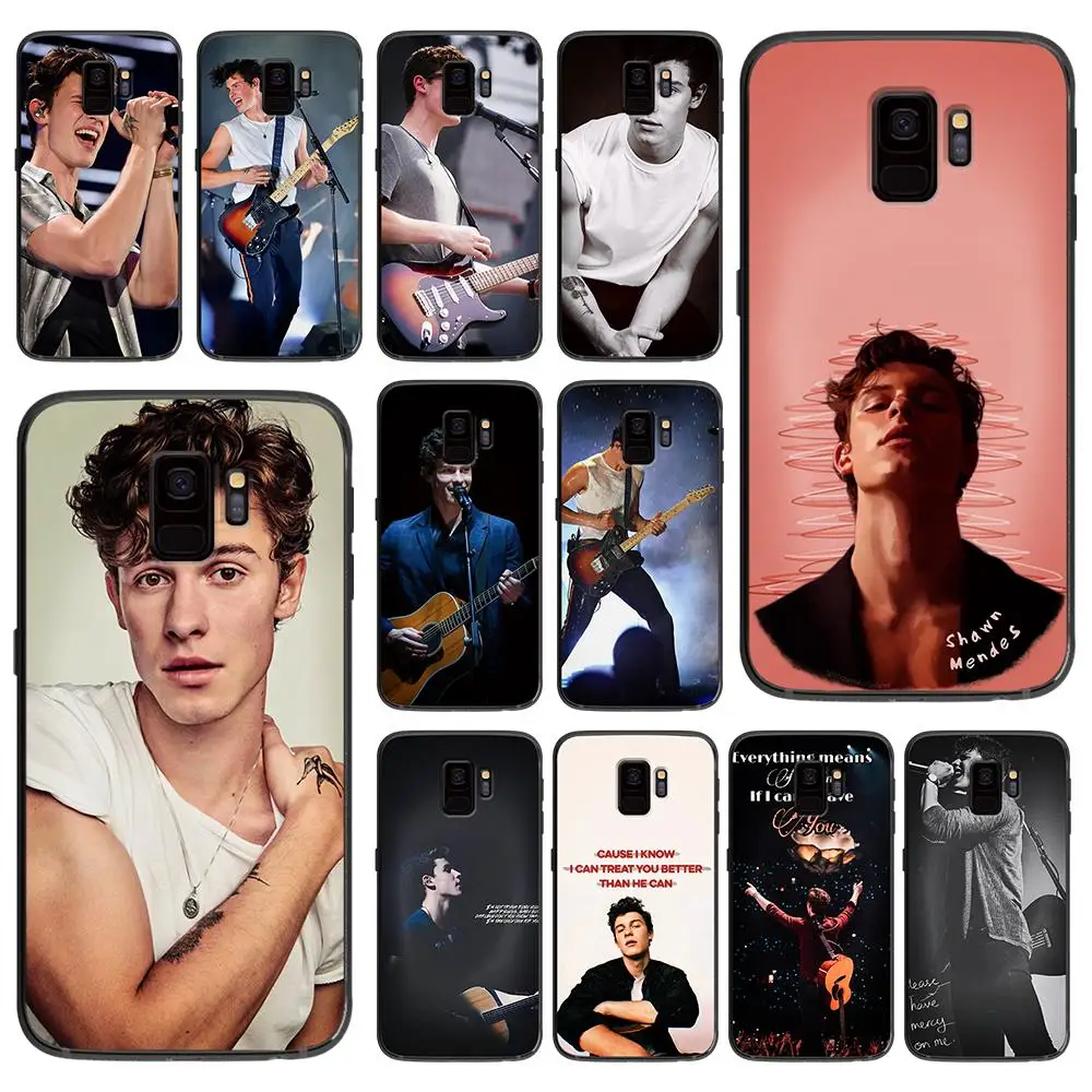 Shawn Mendes для samsung Galaxy A5 A6 A7 A8 A9 2017 чехол телефона Plus M10 M20 M30 силиконовые чехлы