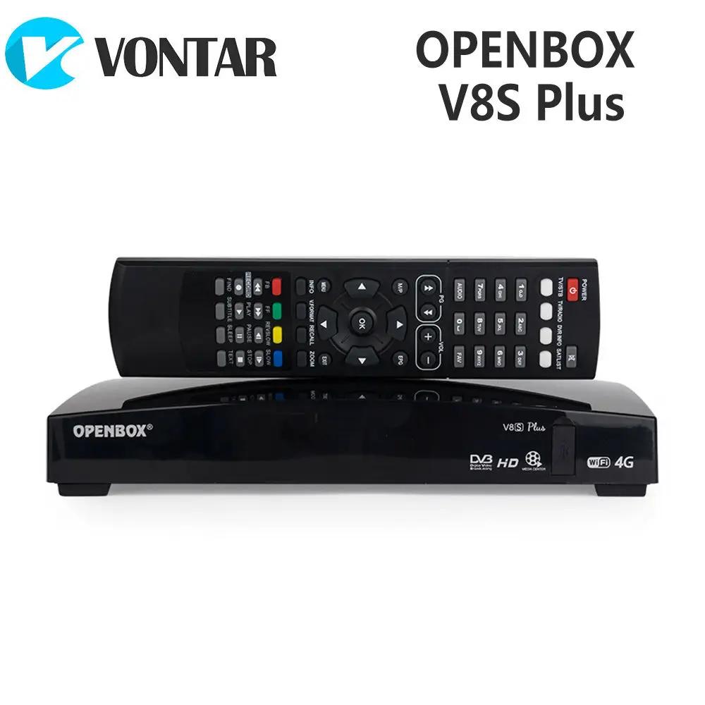 Openbox V8S Plus DVB S2 цифровой спутниковый приемник Поддержка Xtream TV USB Wifi Youtube Biss ключ
