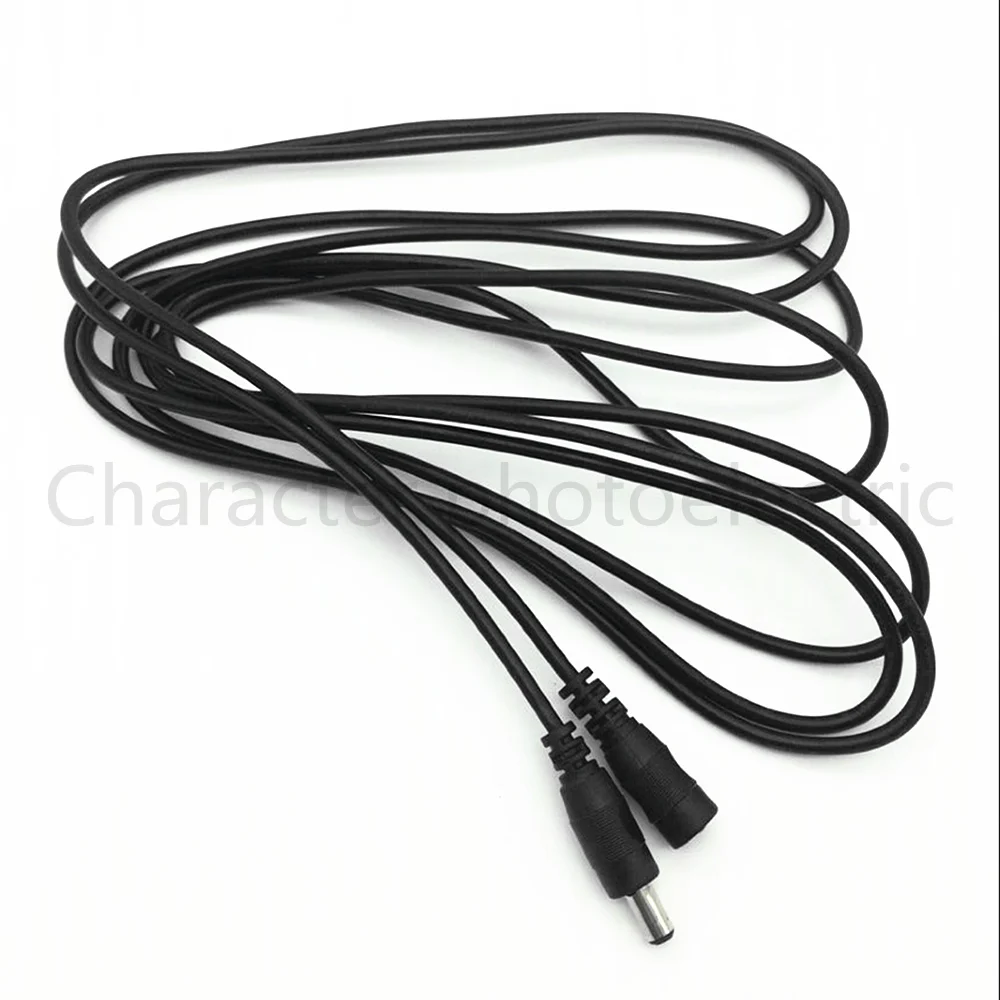 

1m DC Male to Female 5.5 x 2.1mm Extension Adapter Cable Cord Line for 12V 5050 3528 Strip CCTV Cameras Light Laptop Monitor