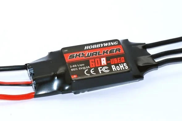 Hobbywing SkyWalker 60A UBEC 2 6S Lipo BEC бесщеточный ESC для радиоуправляемого игрушечного дрона FPV