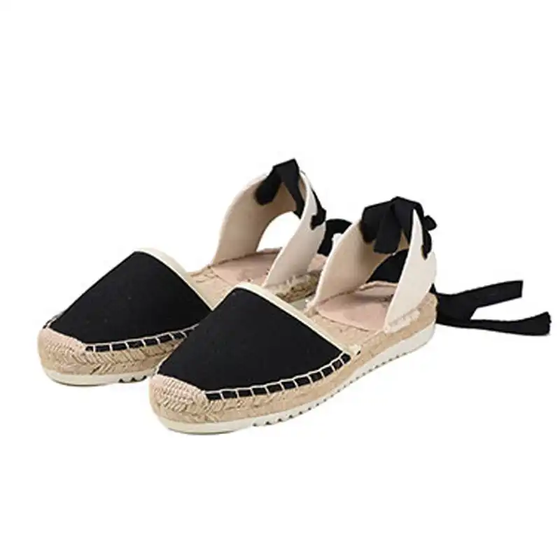 closed toe flat espadrilles