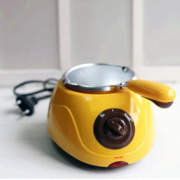 Электрический DIY растопление шоколада горшок машина для топки фонтан из шоколадного фондю детей подарок для мальчиков и девочек детский день ЕС США plug