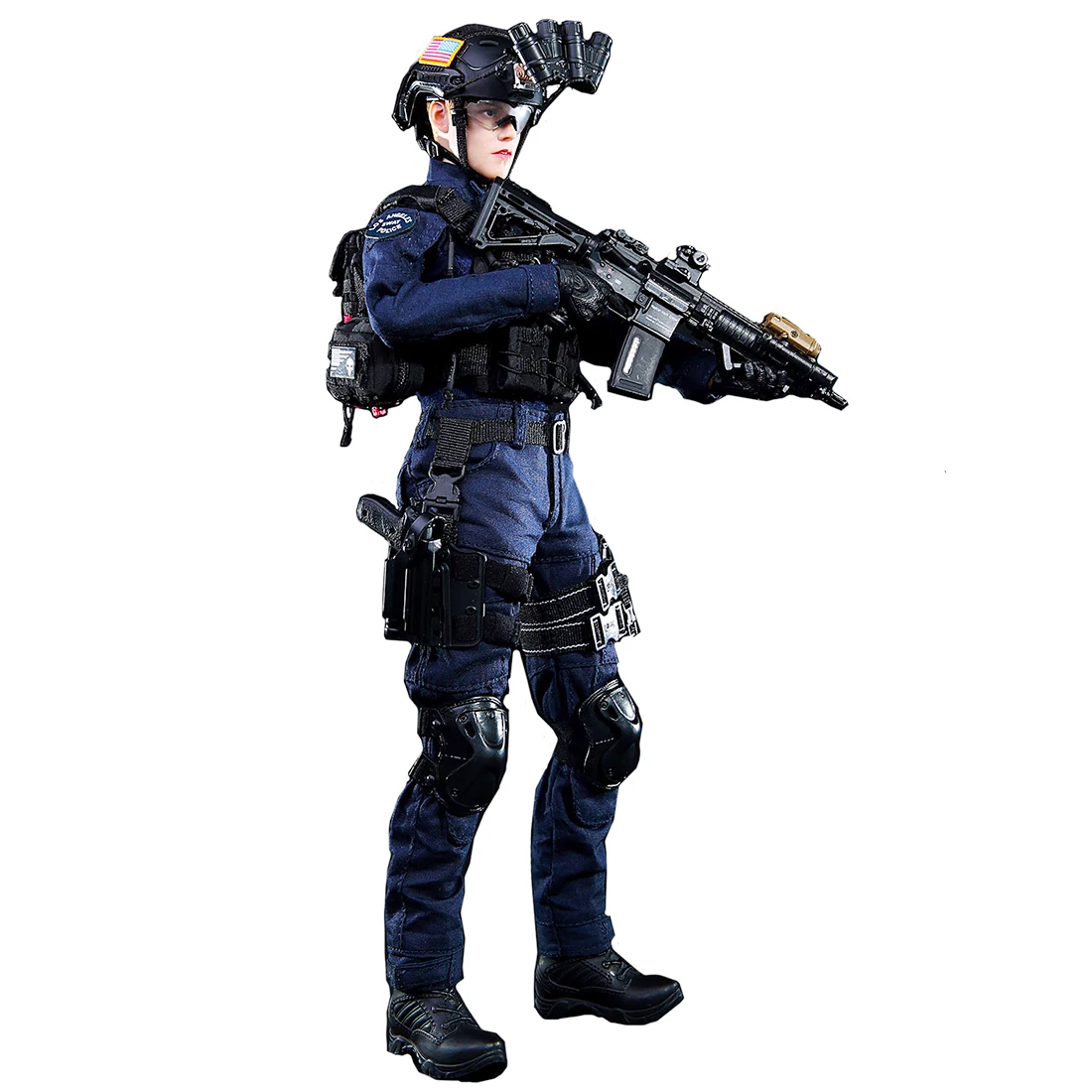

30cm High Minitimes 1/6 Swat Women Soldier Model Action Figure Model For Kids Adults Model Building Toys Hobbies High Quality