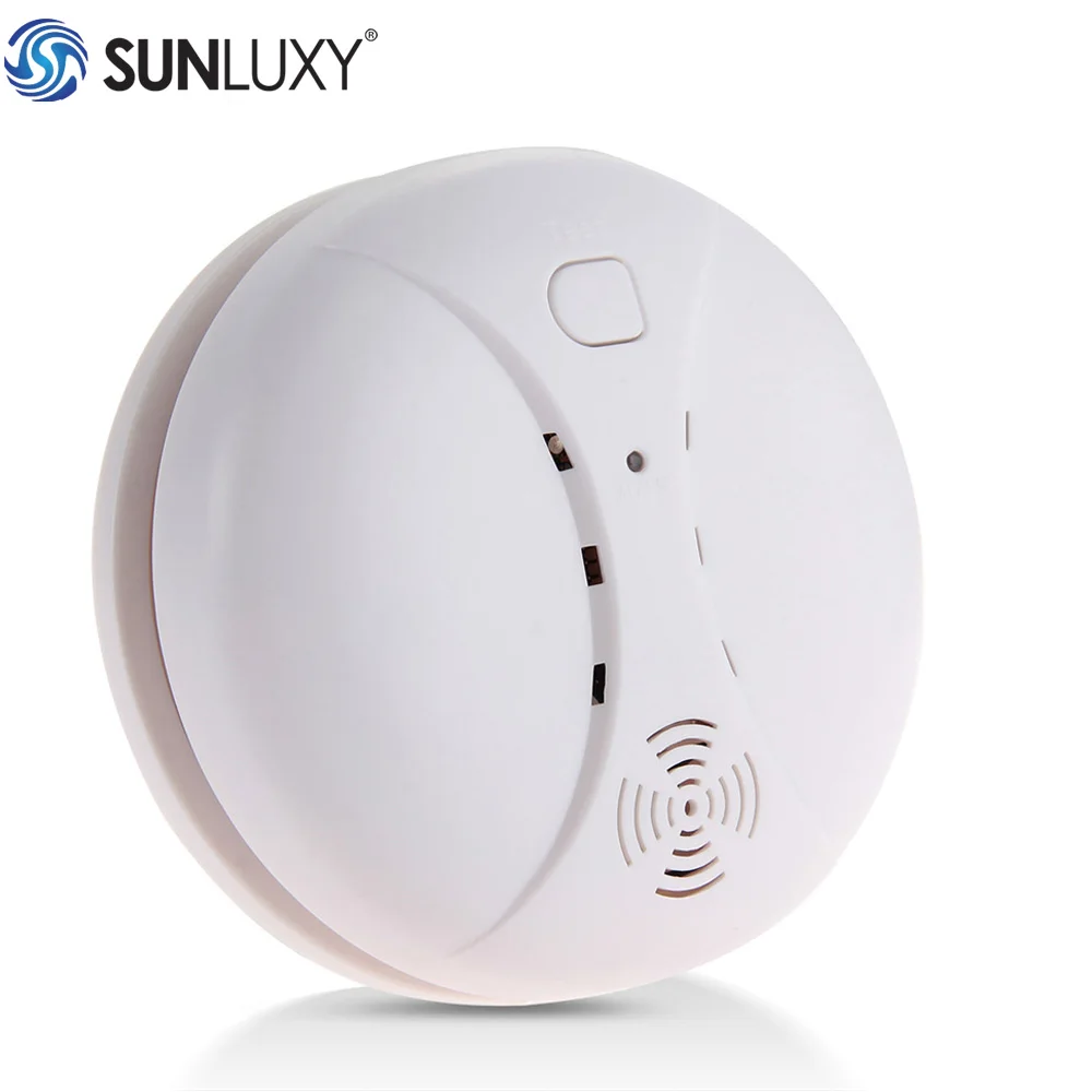 SUNLUXY 433MHz Alarm Sensors Wireless Fire Smoke Detector for all of