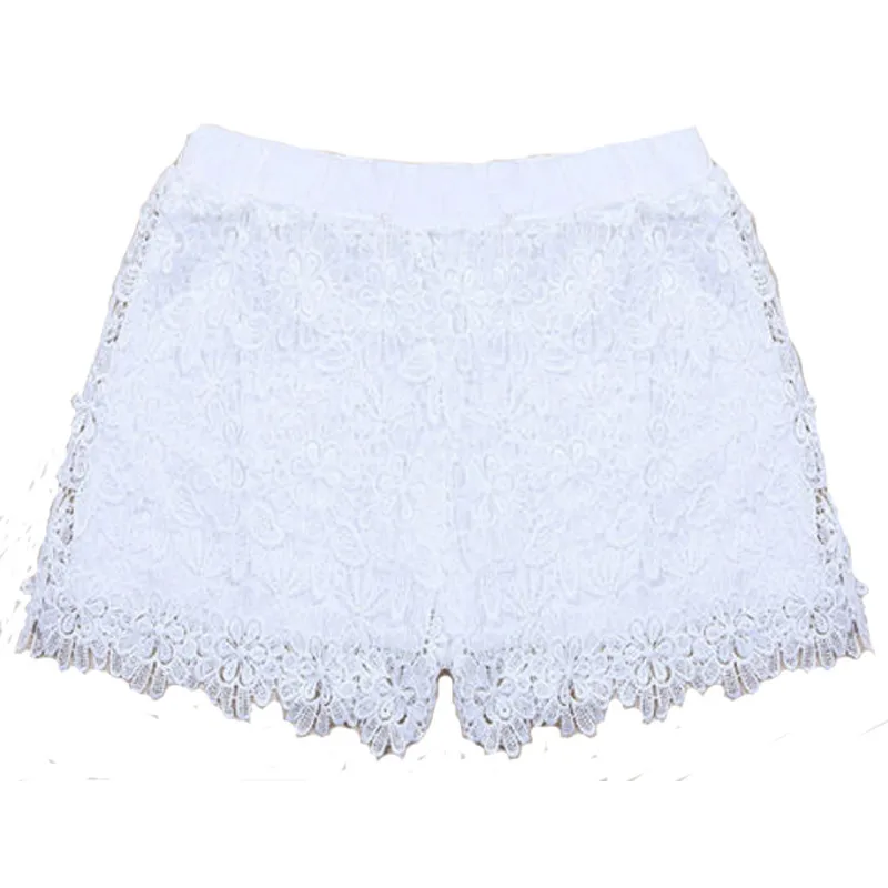 high waisted denim shorts Women Korean Sweet Cute Crochet Tiered Lace Shorts Skort Short Pants Fashion UK zara shorts Shorts