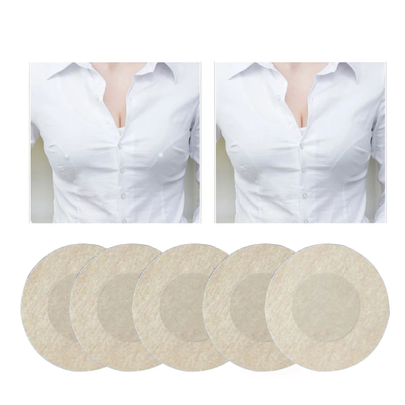 10pcs Sexy Women Intimates Adhesive Bra Nipple Cover Pasties Invisible Bra Chest Pads Stickers Breast Petals for Women Dress