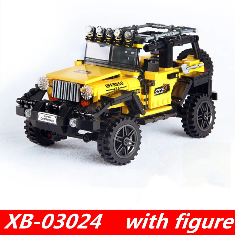 

xingbao 03024 xingbao technic lepin technic legoing Car Series The Offroad Adventure Set Building Blocks Toys for child Gift