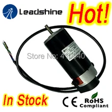 Leadshine DCM50205 80W Brushed Servo Motor with 4000 rpm max speed and 1000 Line Encoder