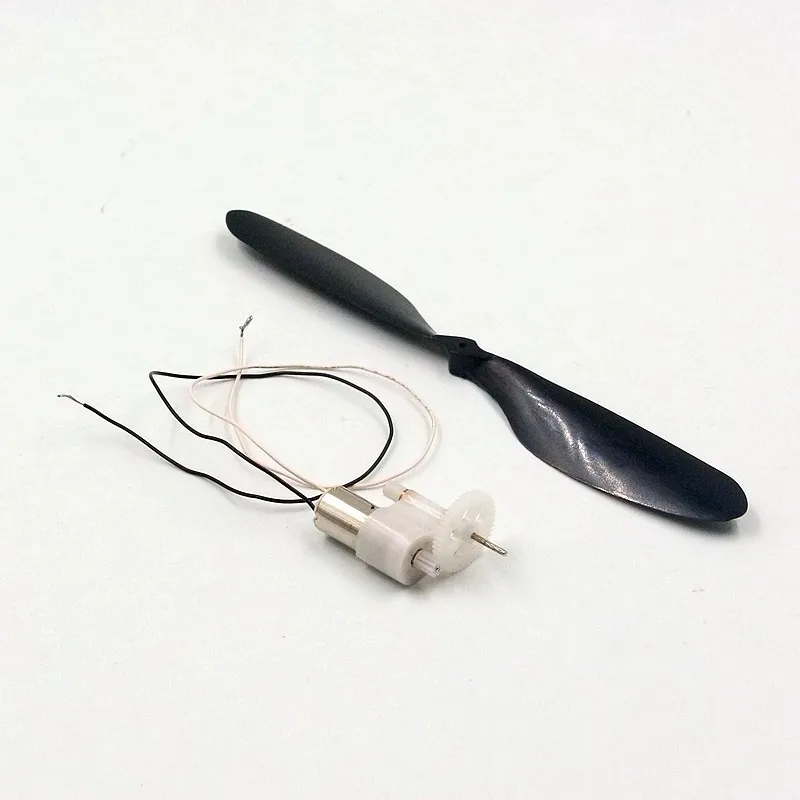 

FATJAY coreless 8520 brushed motor 8.5*20mm with gearbox prop for RC ornithopters airplanes large torque 1S 67 grams thrust