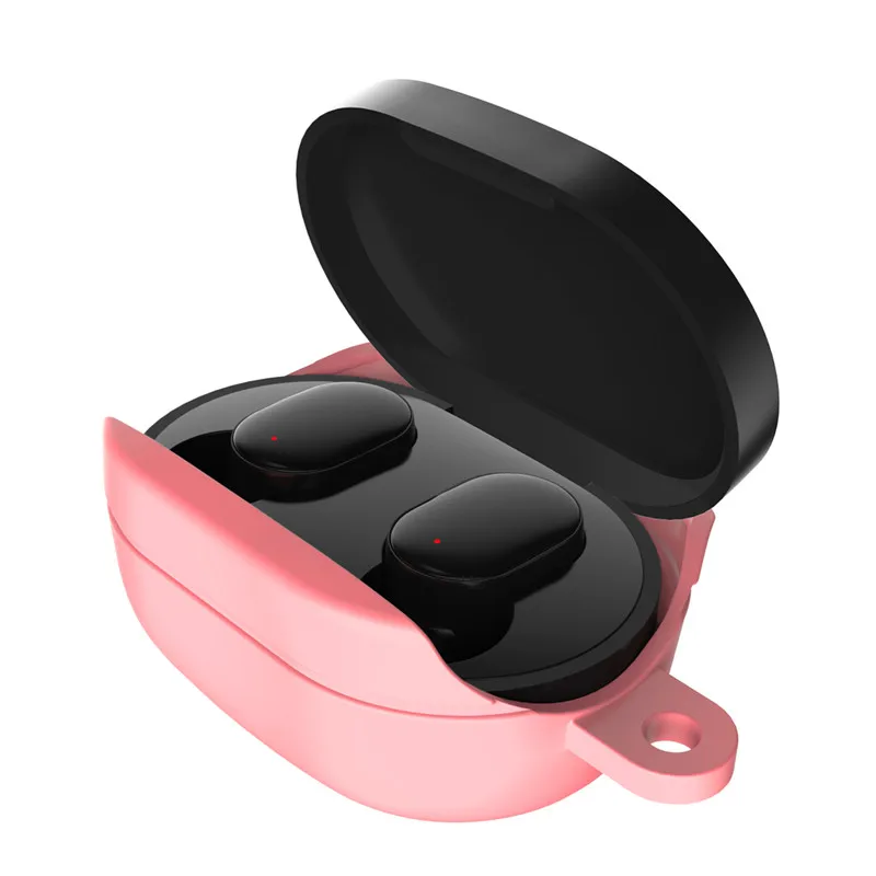 Для Xiaomi Redmi Airdots TWS Bluetooth наушники чехол противоударный гибкий силиконовый Расширенный чехол 8 цветов