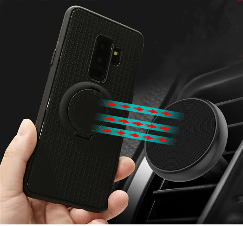 Manget автомобильный держатель чехол для Samsung Galaxy S9 S8 A8 A6 plus Note 8 9 s7 edge J2 J5 J7 A7 J4 J6 J8 2018